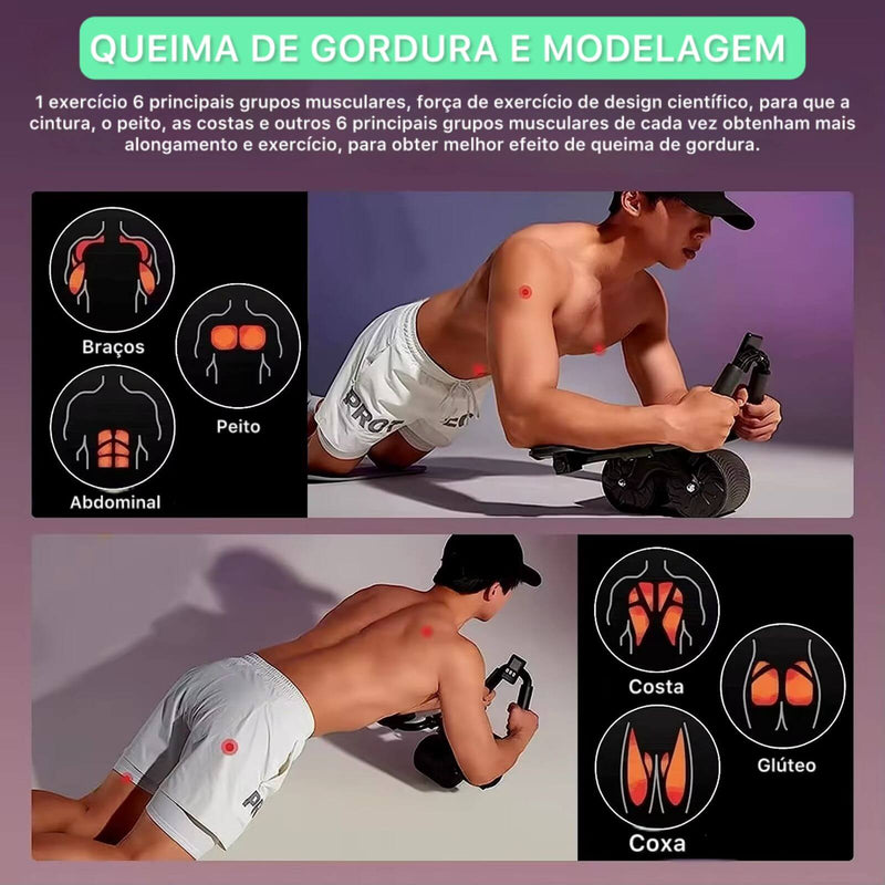 Roda abdominal - para abdomêm trincado