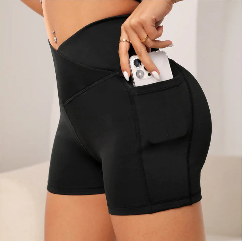 Short Yoga - Com Bolso