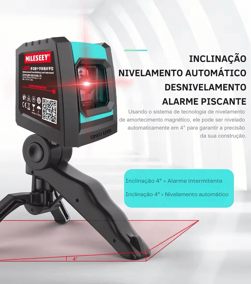 Laser de Nivelamento Portátil